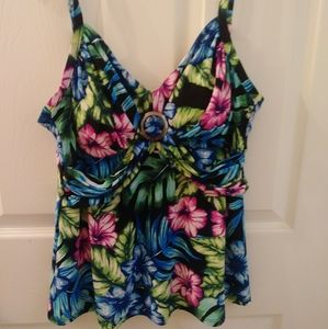 Trimshaper ladies tankini swimsuit top.